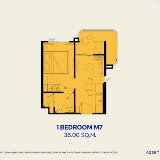 The Title Vivana, 1 bedroom apartments - from 30 m² to 55 m²