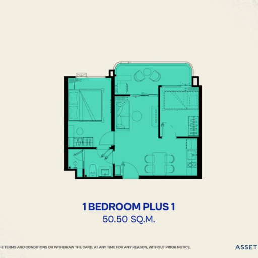The Title Vivana, 1 bedroom apartments - from 30 m² to 55 m²