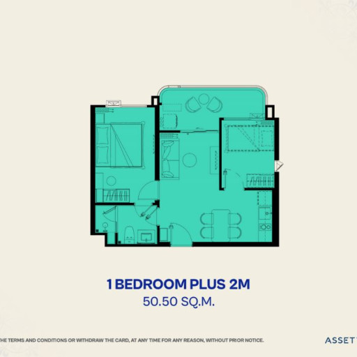The Title Vivana, 1 bedroom apartments - from 30 m² to 55 m²