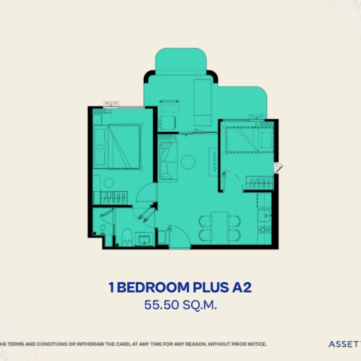 The Title Vivana, 1 bedroom apartments - from 30 m² to 55 m²