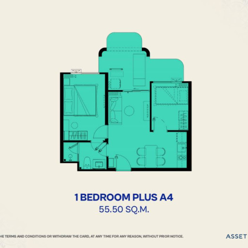 The Title Vivana, 1 Bedroom - 55 m²