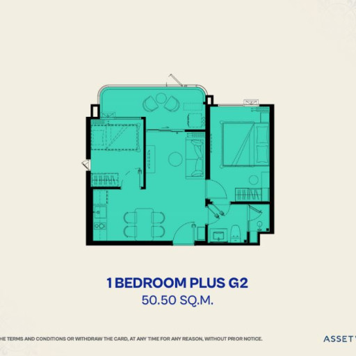 The Title Vivana, 1 bedroom apartments - from 30 m² to 55 m²