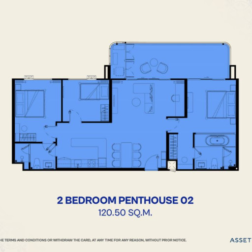The Title Vivana, Penthouses - from 89 m² to 128 m²