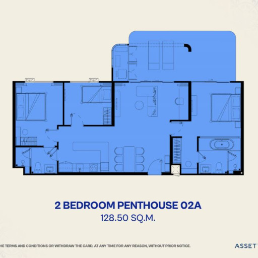 The Title Vivana, Penthouses - from 89 m² to 128 m²